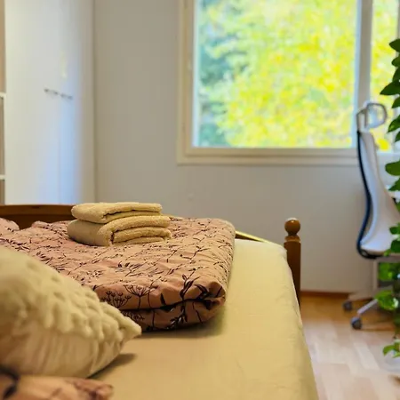 Feriehus Entire Cozy House With Nature,sauna,patio,parking Oulu